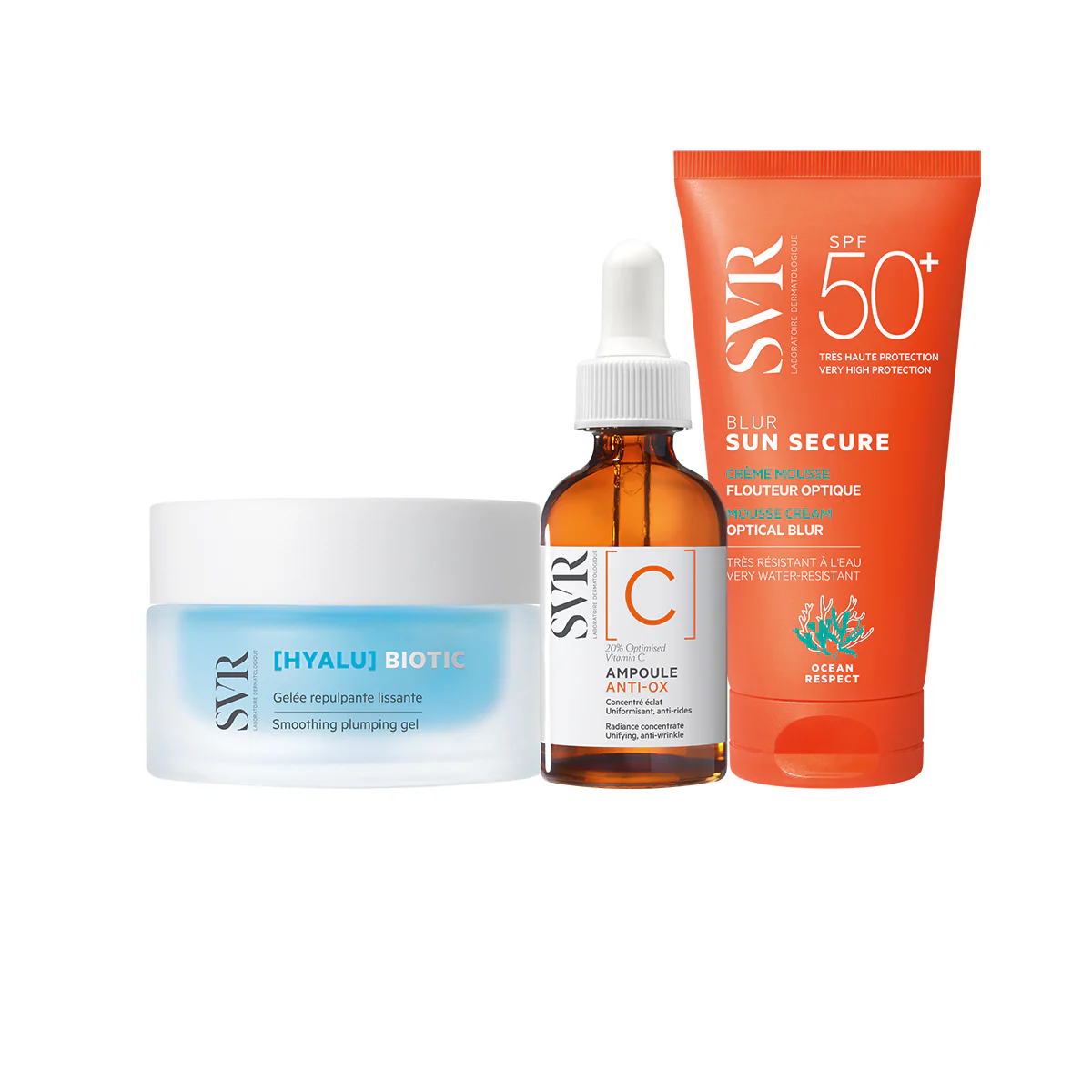 Rutina Hidratada y Luminosa: [HYALU] Biotic + [C] Ampoule + Sun Secure Blur - Image 5