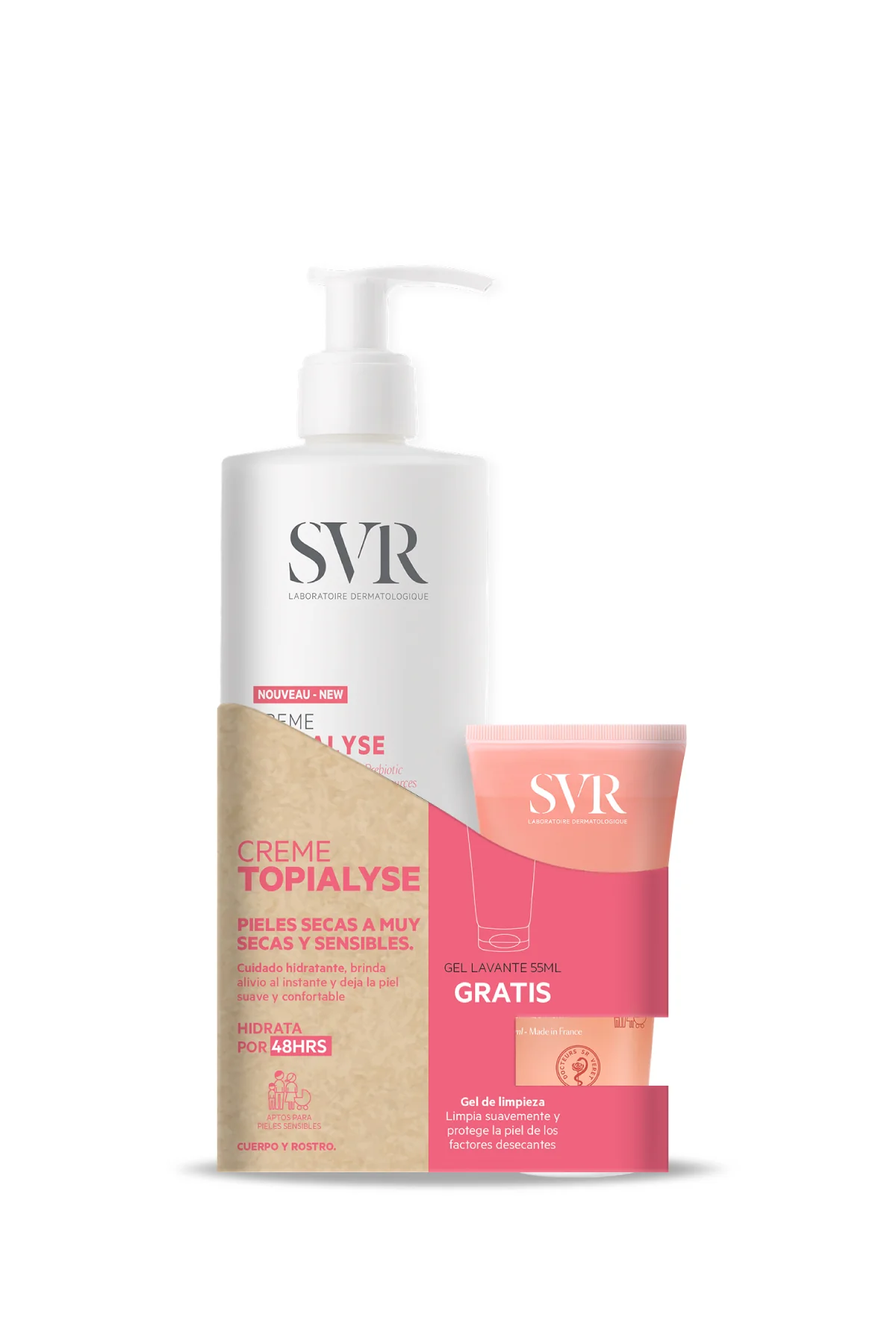 Set TOPIALYSE para Piel Seca: Creme 400ml + Gel Lavant 55ml - Image 7