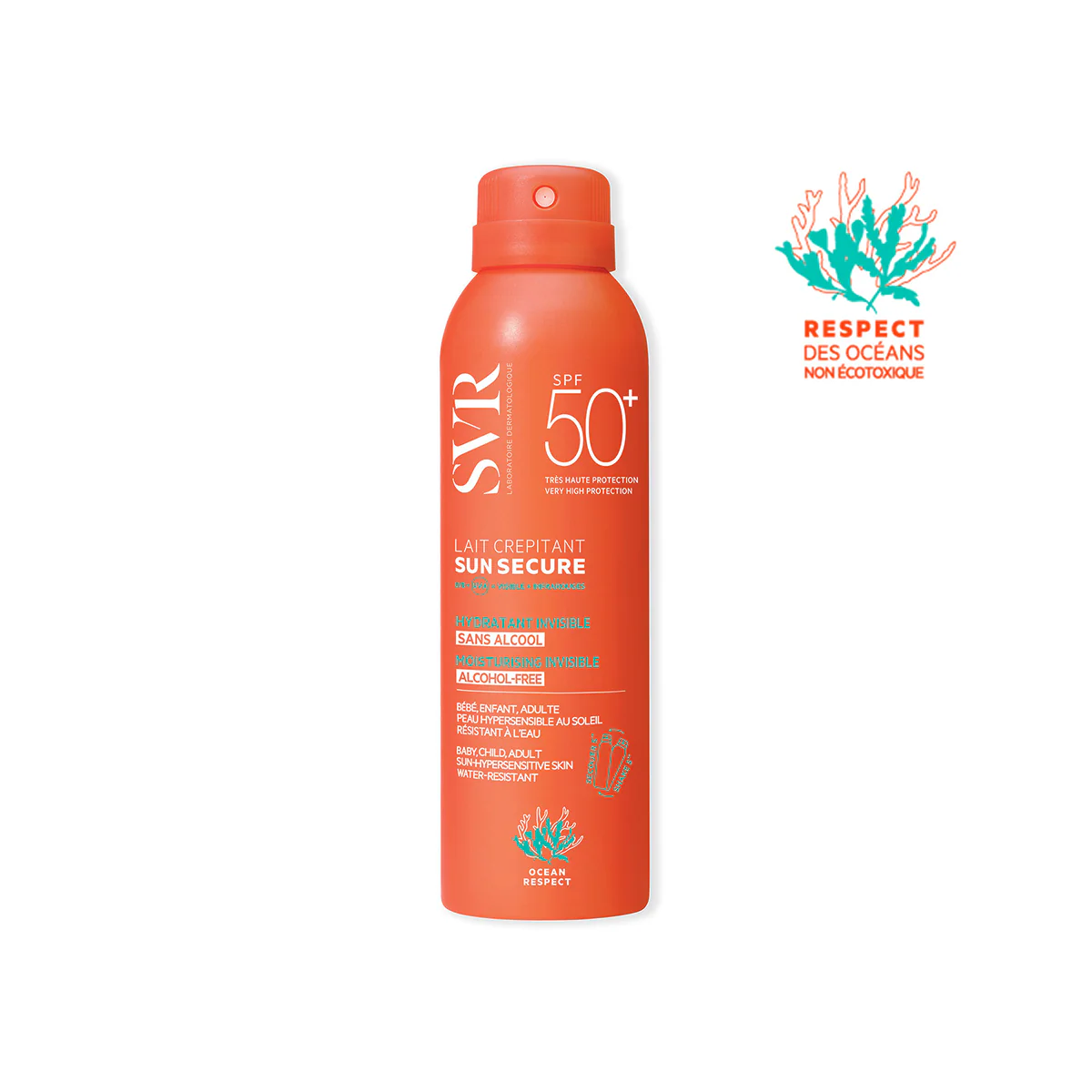 SUN SECURE Lait Crépitant SPF50+ - Image 3